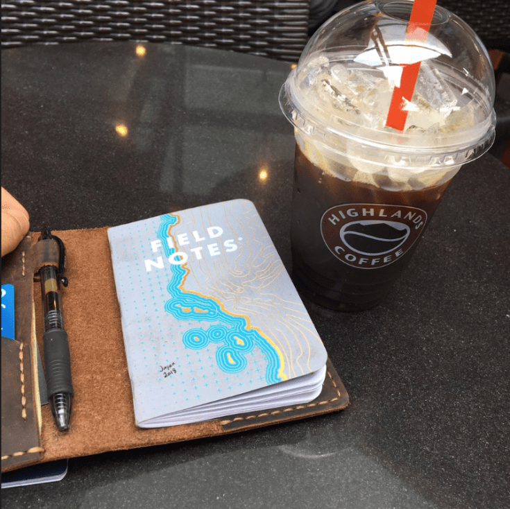 Field Notes Leather Cover