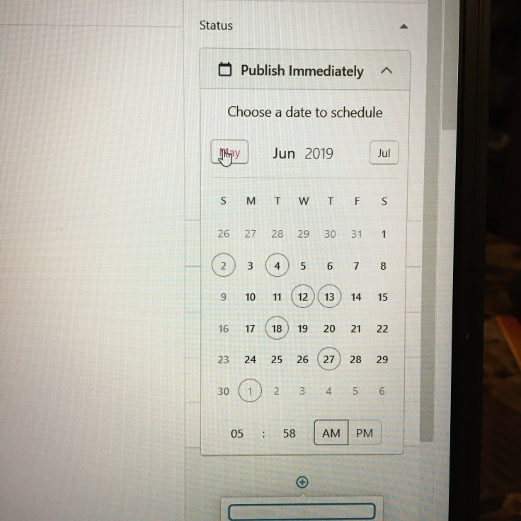 June 2019 Blogging Daily