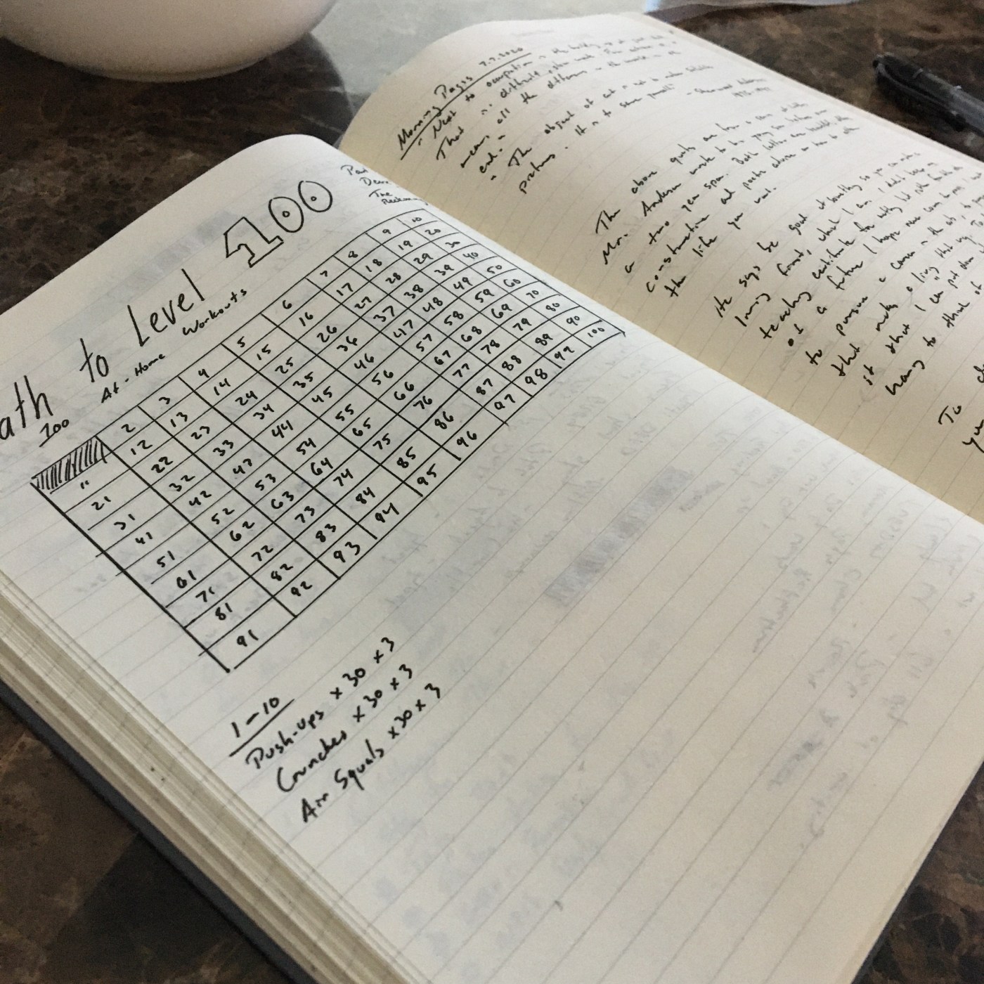 Starting The Workout Plan