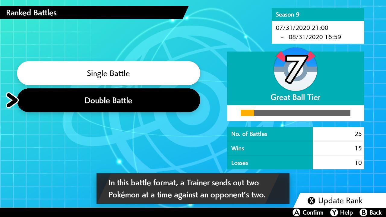 Pokémon online rank