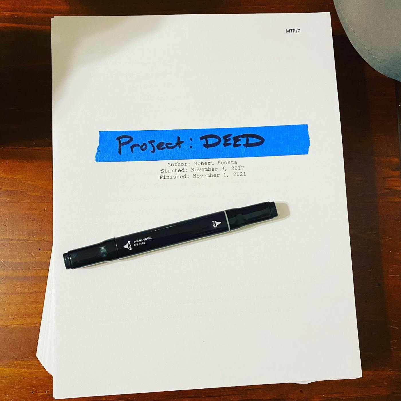 Project: DEED 1st Draft