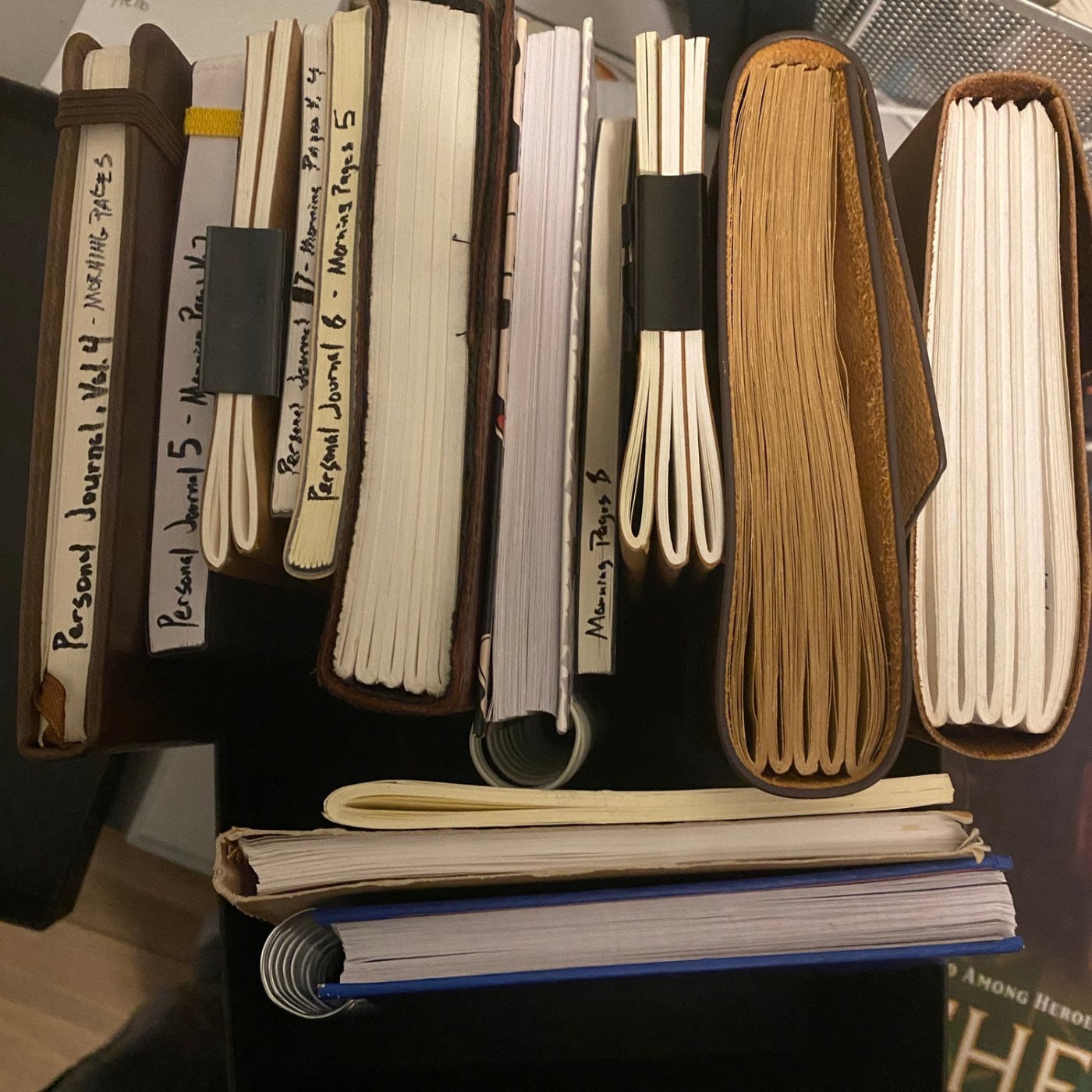 Morning Pages Notebooks 2018 to 2024