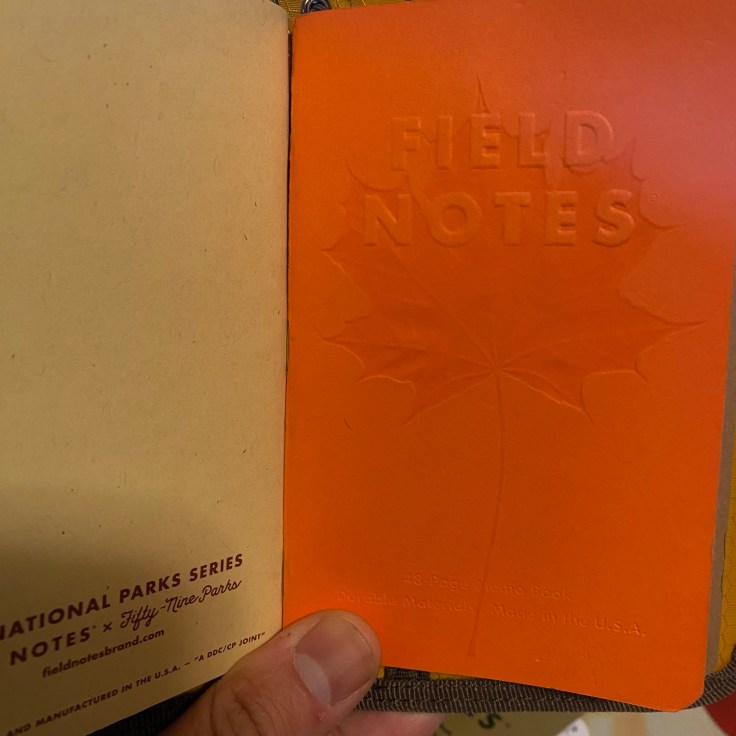 A Field Notes Autumn Trilogy edition