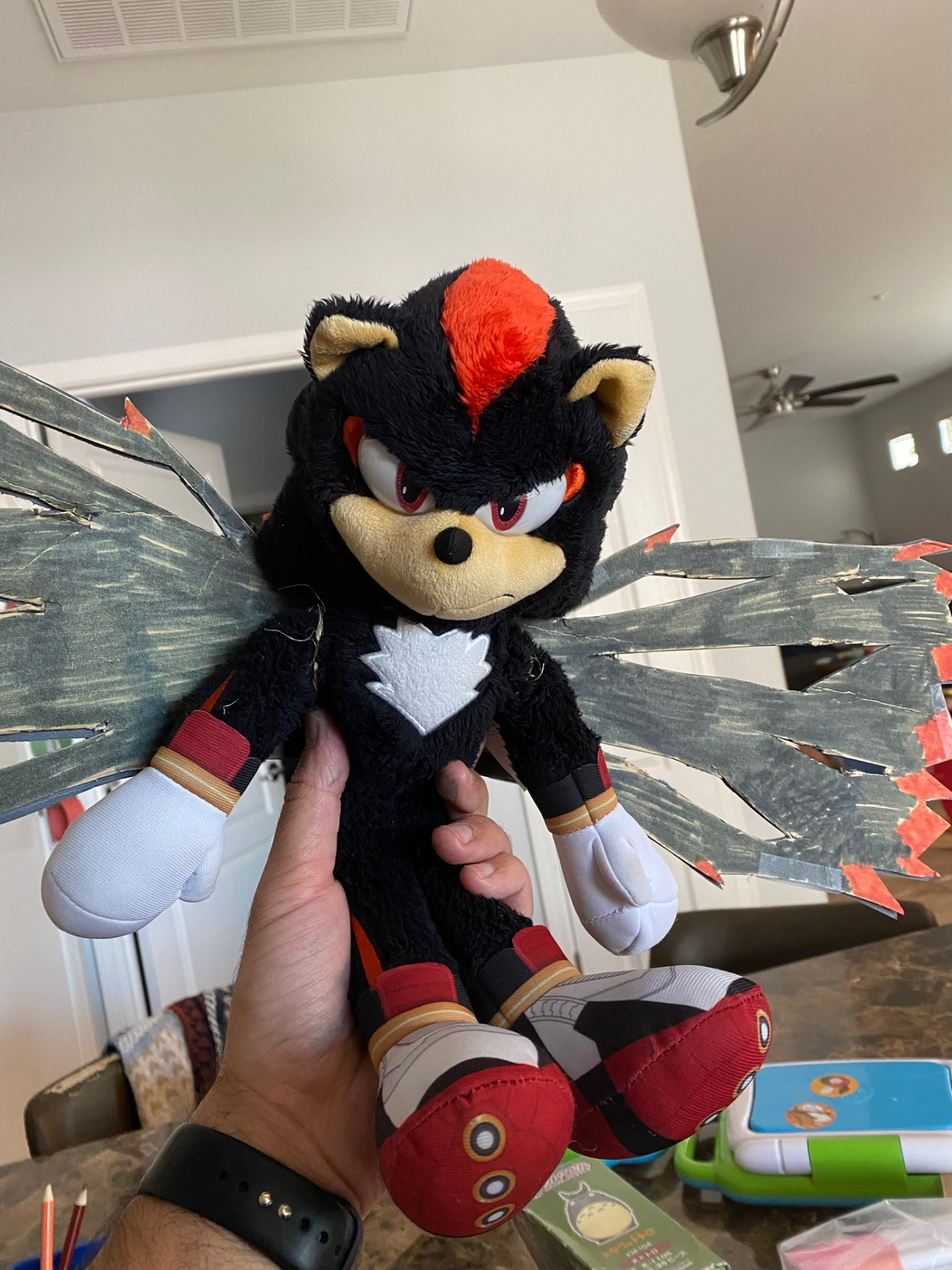 Doom Wing Shadow the Hedgehog plush