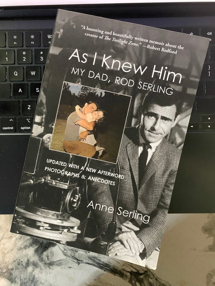 Cover to the book "As I Knew Him: My Dad, Rod Serling" by Ann Serling