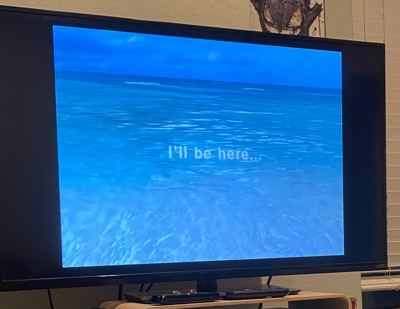 The opening title sequence to Final Fantasy VIII with the words, "I'll be here."